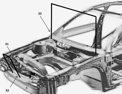 Middle lamp set device