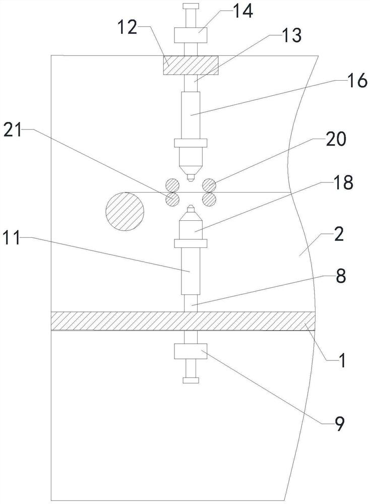 Gluing process and gluing device for waterproof double-faced adhesive tape