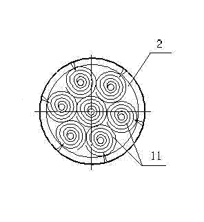 Method and device for controlling viscosity loss of oil extraction waste water blended polymer