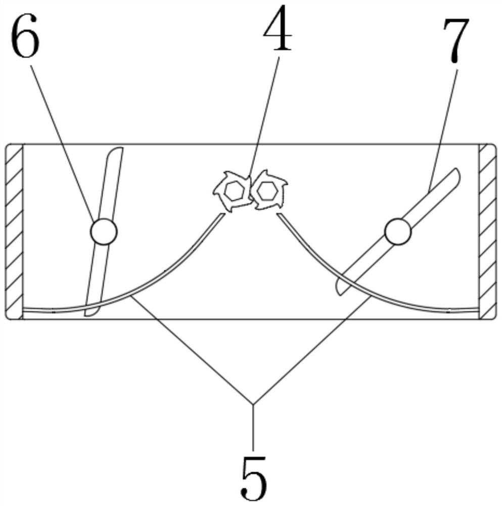 Circulation and self-cleaning underwater waste interception and concentration device