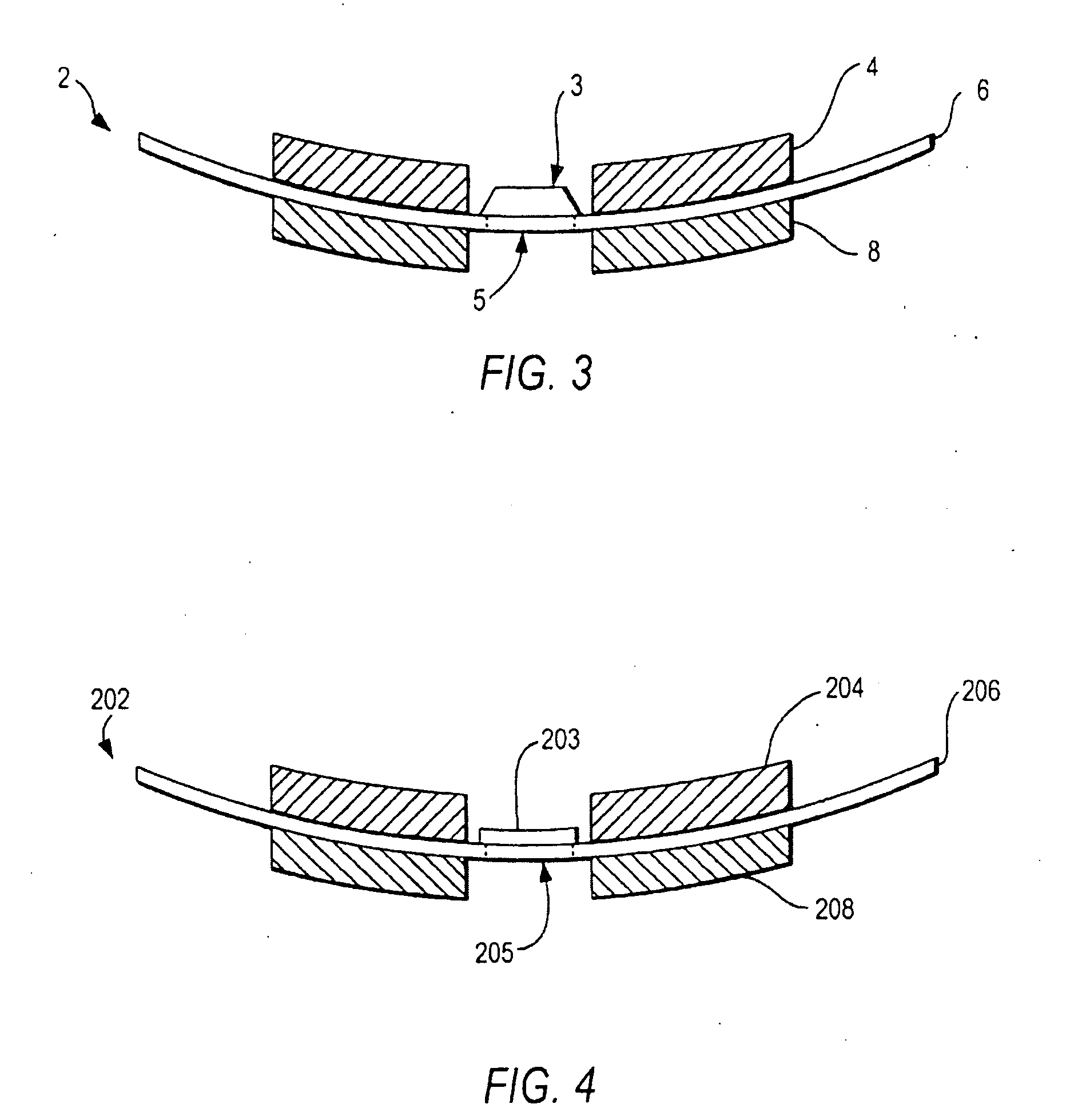 Dish shaped and pressure equalizing electrodes for electrochemical batteries
