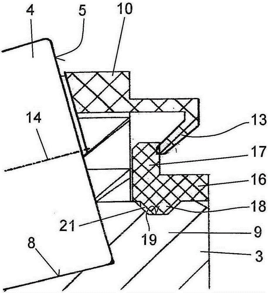 Tapered roller bearings with cage