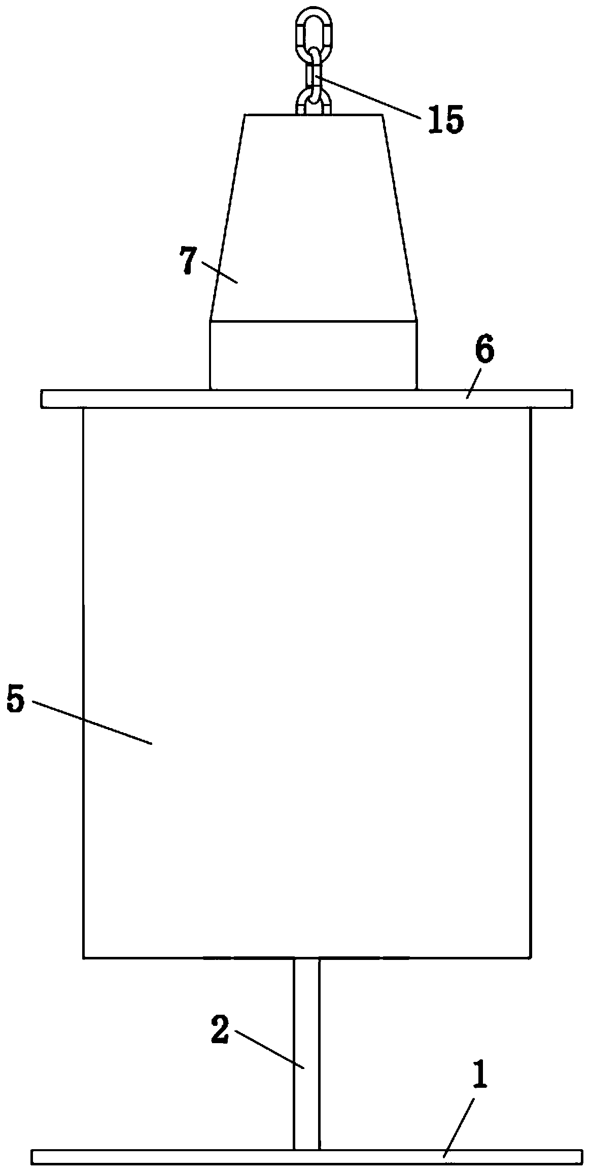 Safe, rapid and efficient hoisting device