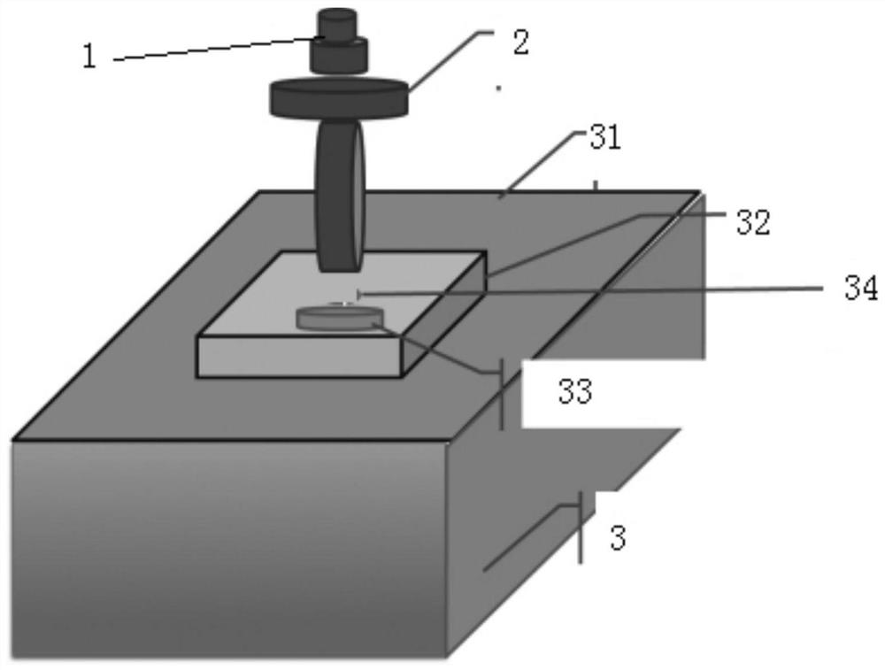 Wheeled vehicle trafficability in-situ test simulation device