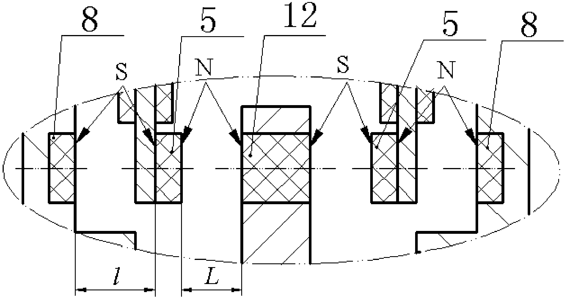 Piezoelectric cantilever beam generator for wind driven generator blade monitoring system