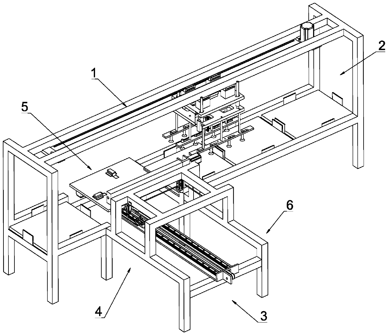 Loading device used for board composite welding