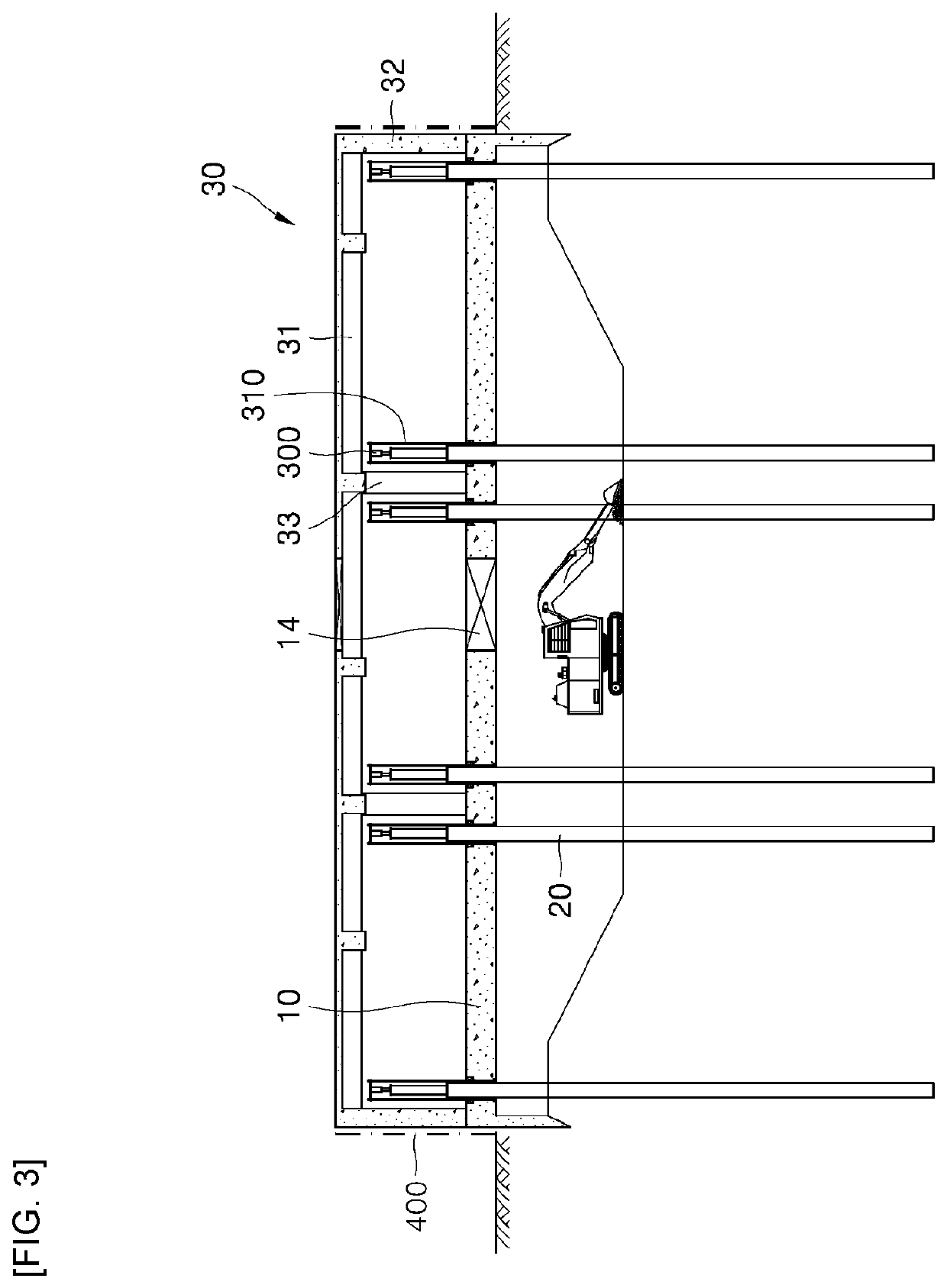 Method for constructing structure