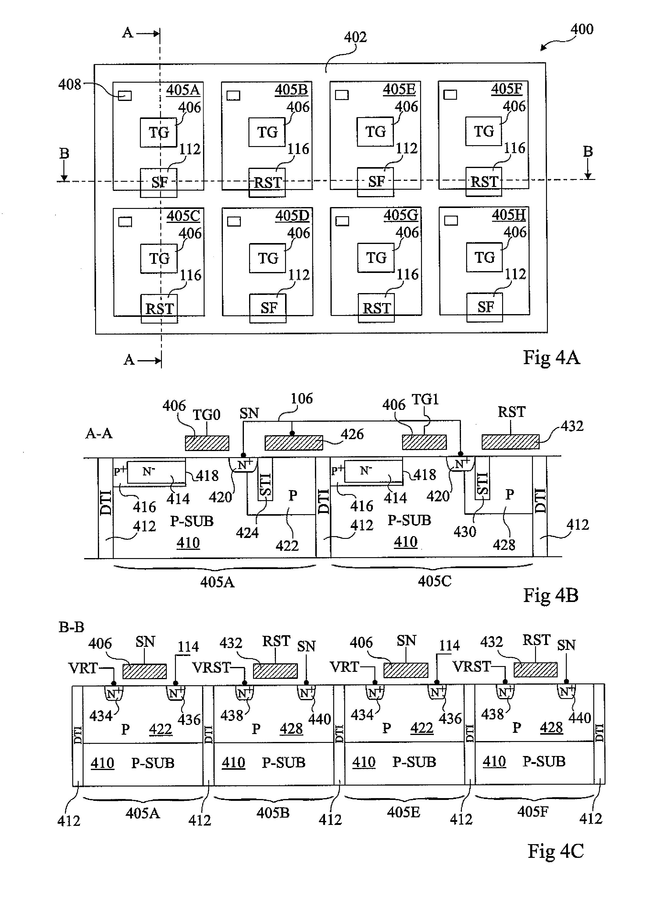 Compact image sensor arrangement