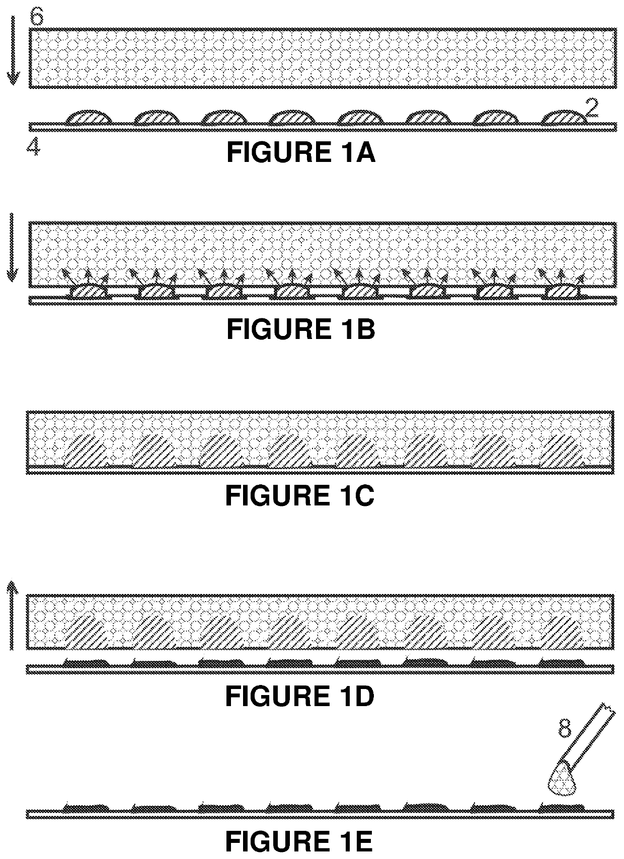 Method of sample preparation on a spectrometric sample support