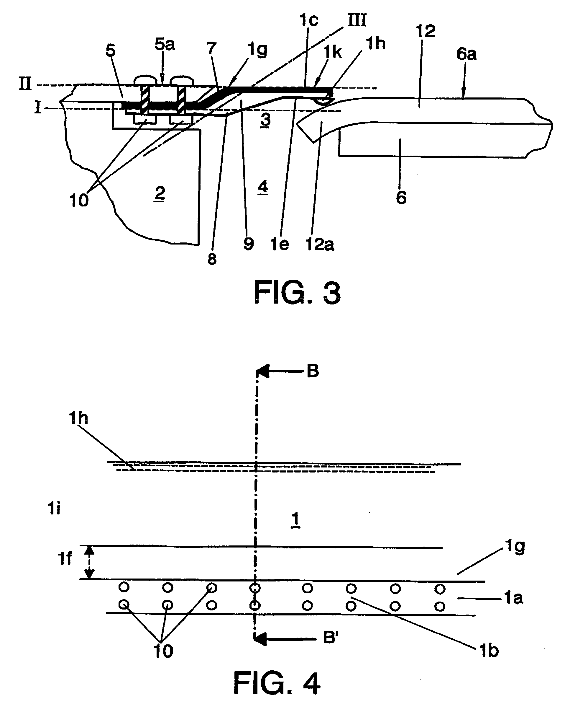 Reinforced cover for gaps in an aerodynamic contour