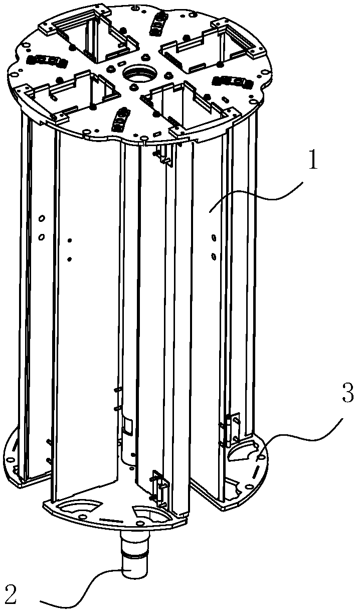 A card circulation switching mechanism and a card issuing machine using the mechanism