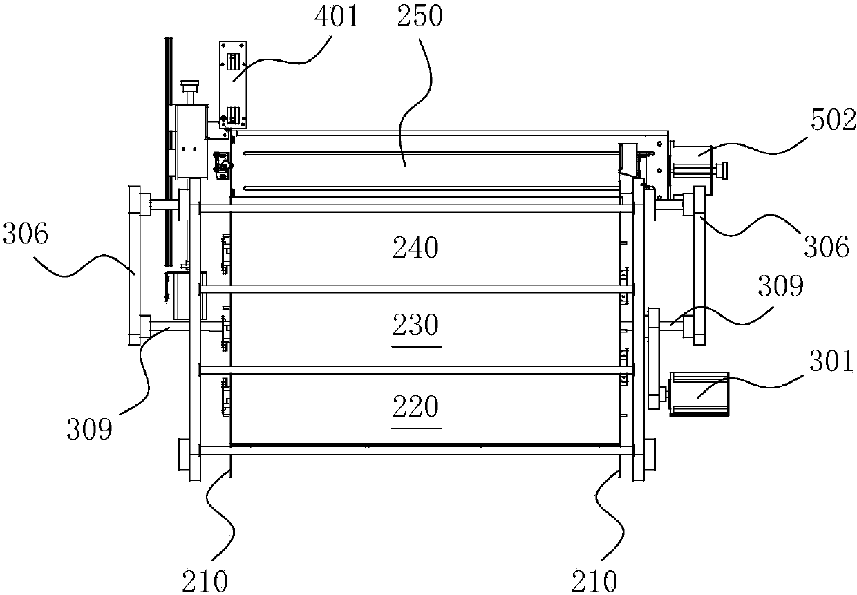 A card circulation switching mechanism and a card issuing machine using the mechanism