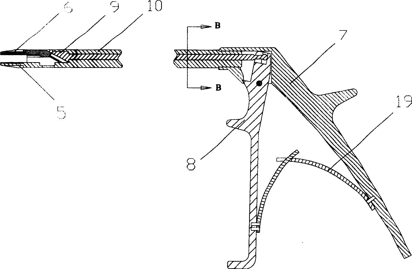 Semi automatic repeating titanium pincers