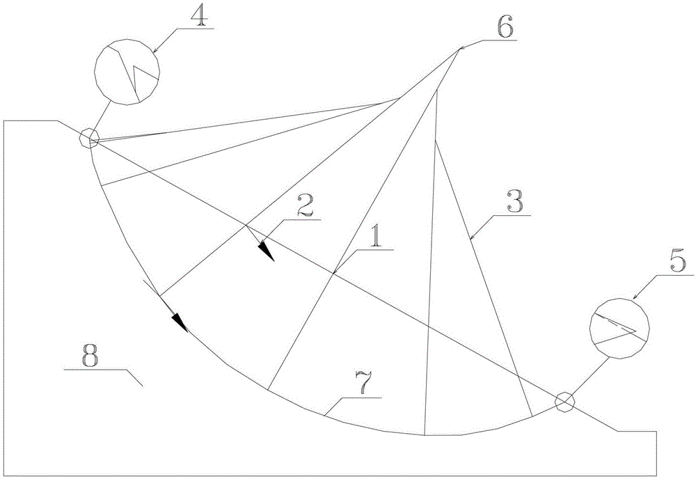 Method of Determining Non-circular Slip Surface of Slope Using Displacement Monitoring