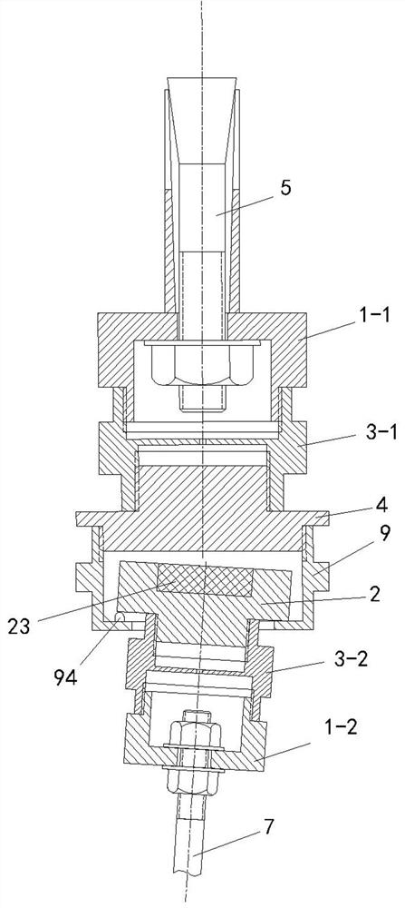 Magnetic connection structured configuration assembly with self-protection function