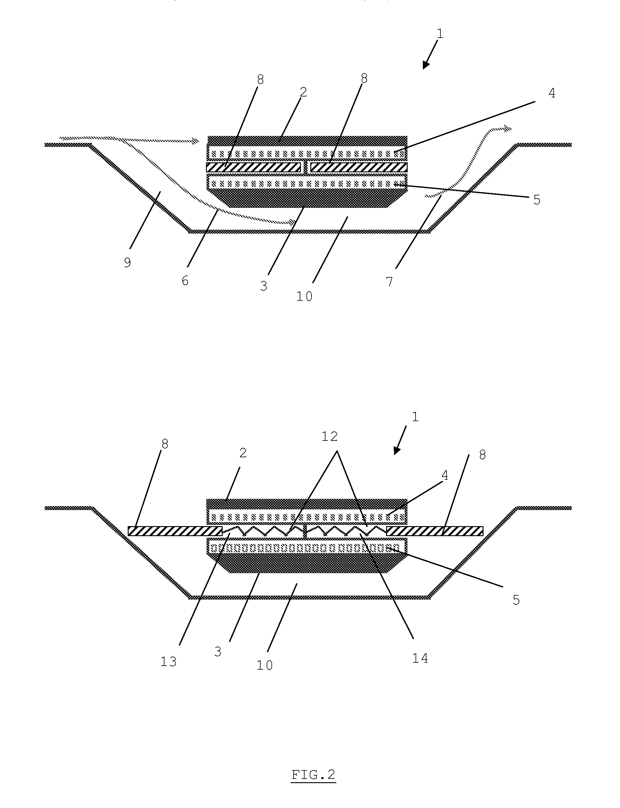 Integration of a surface heat-exchanger with regulated air flow in an airplane engine