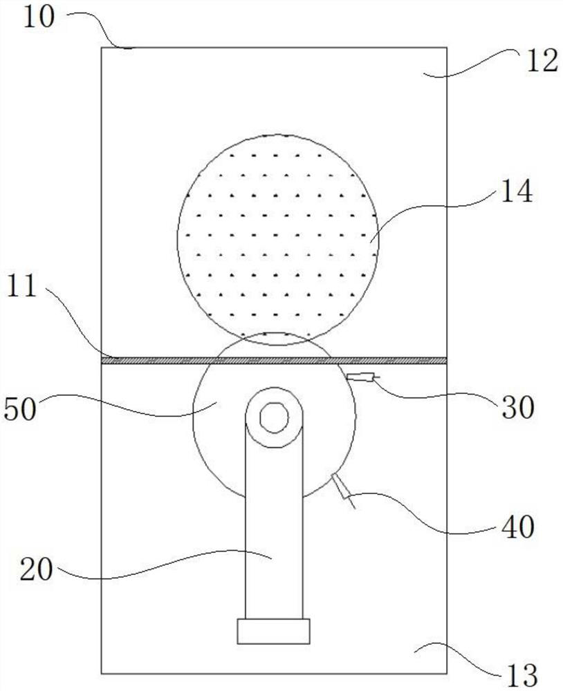 Preparation device and preparation method of large-diameter diamond wafer