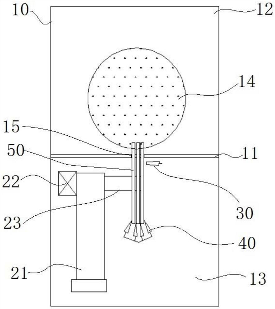 Preparation device and preparation method of large-diameter diamond wafer