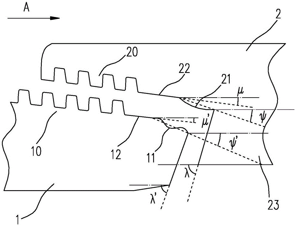 Sealing part structure of high-tightness oil pipe
