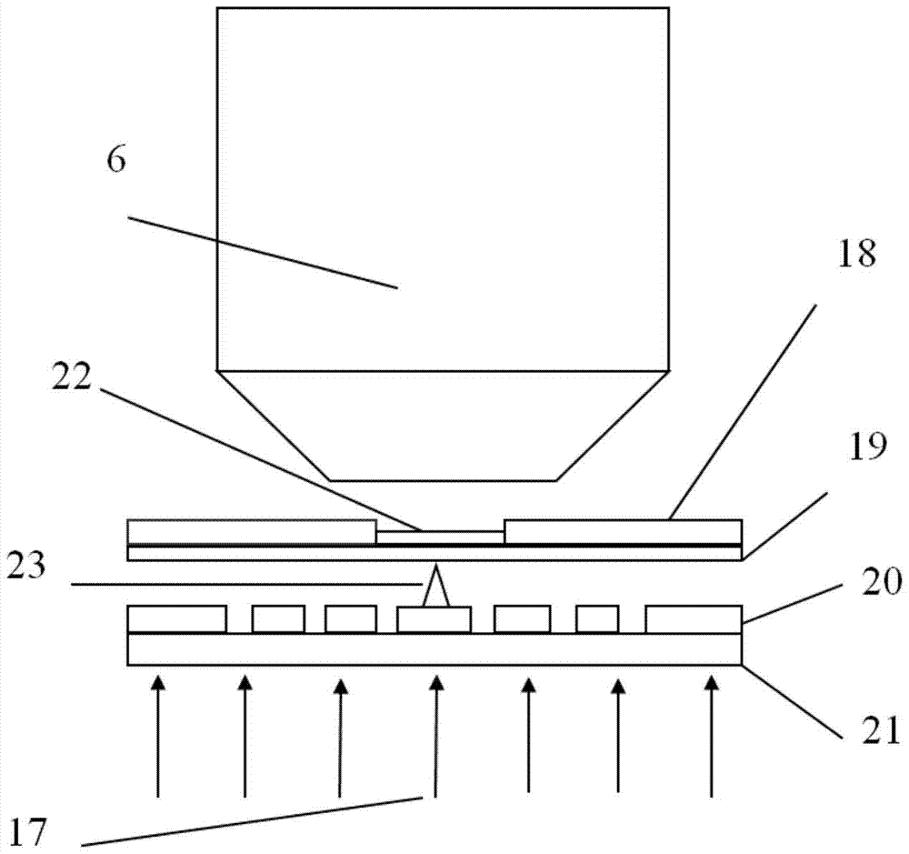 A copper-based graphene stage mechanical adjustment system for carrying fluorescent samples