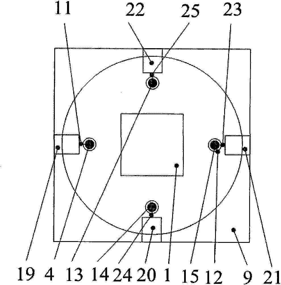 Angle amplification parallel mechanism