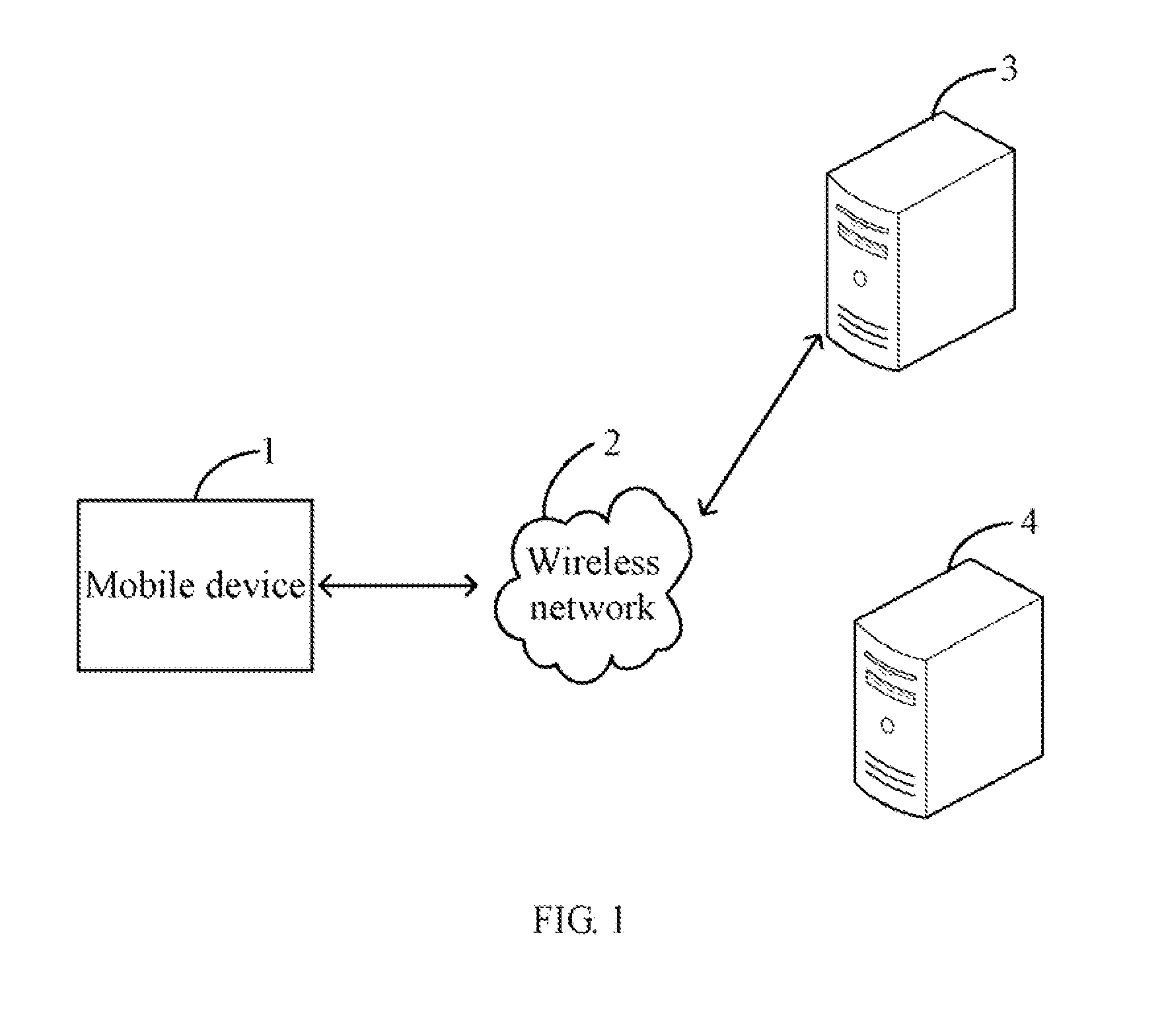 Mobile device, storage medium, and method for automatically connecting the mobile device to server