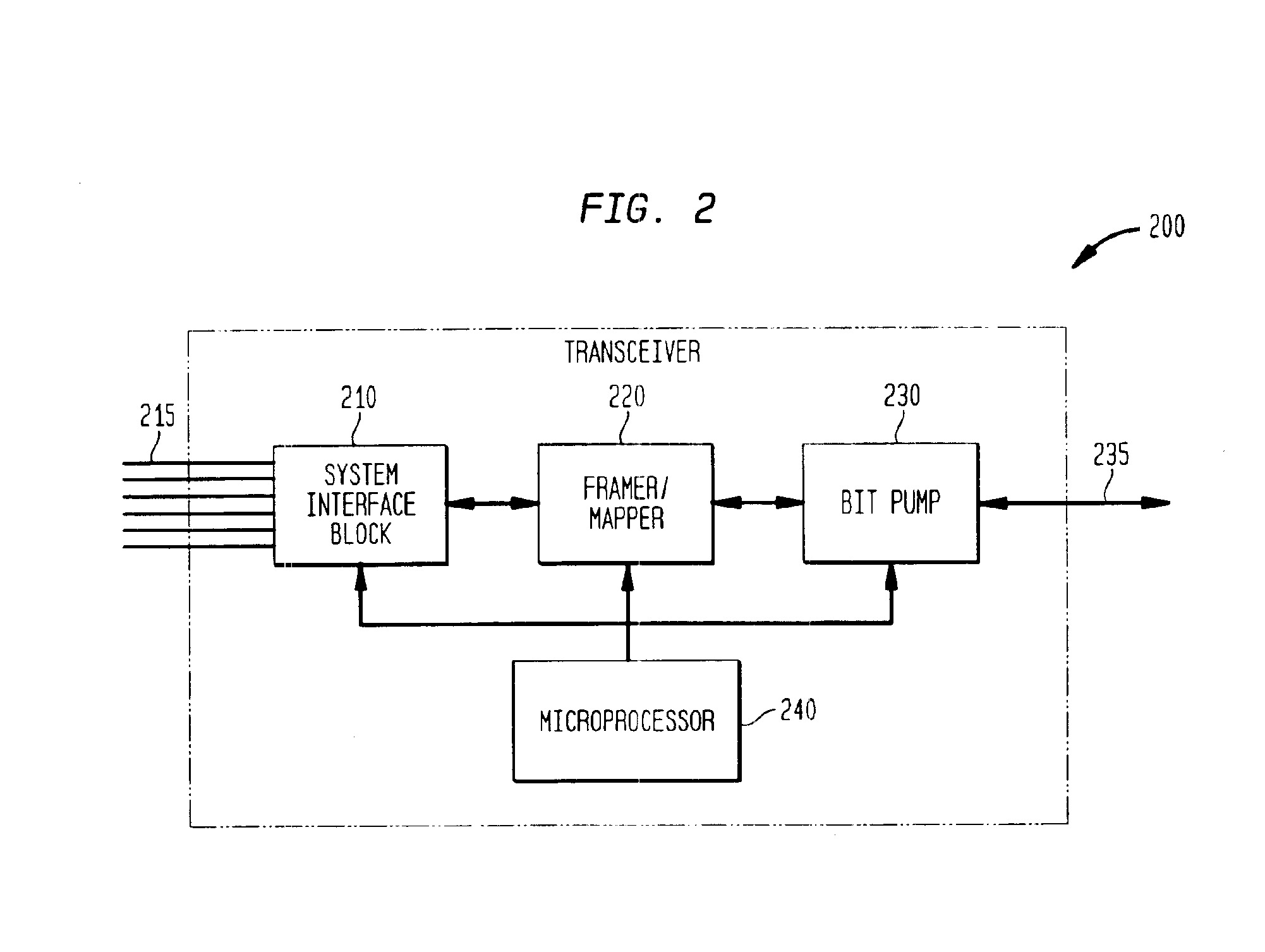 Filter circuit for a bit pump and method of configuring the same