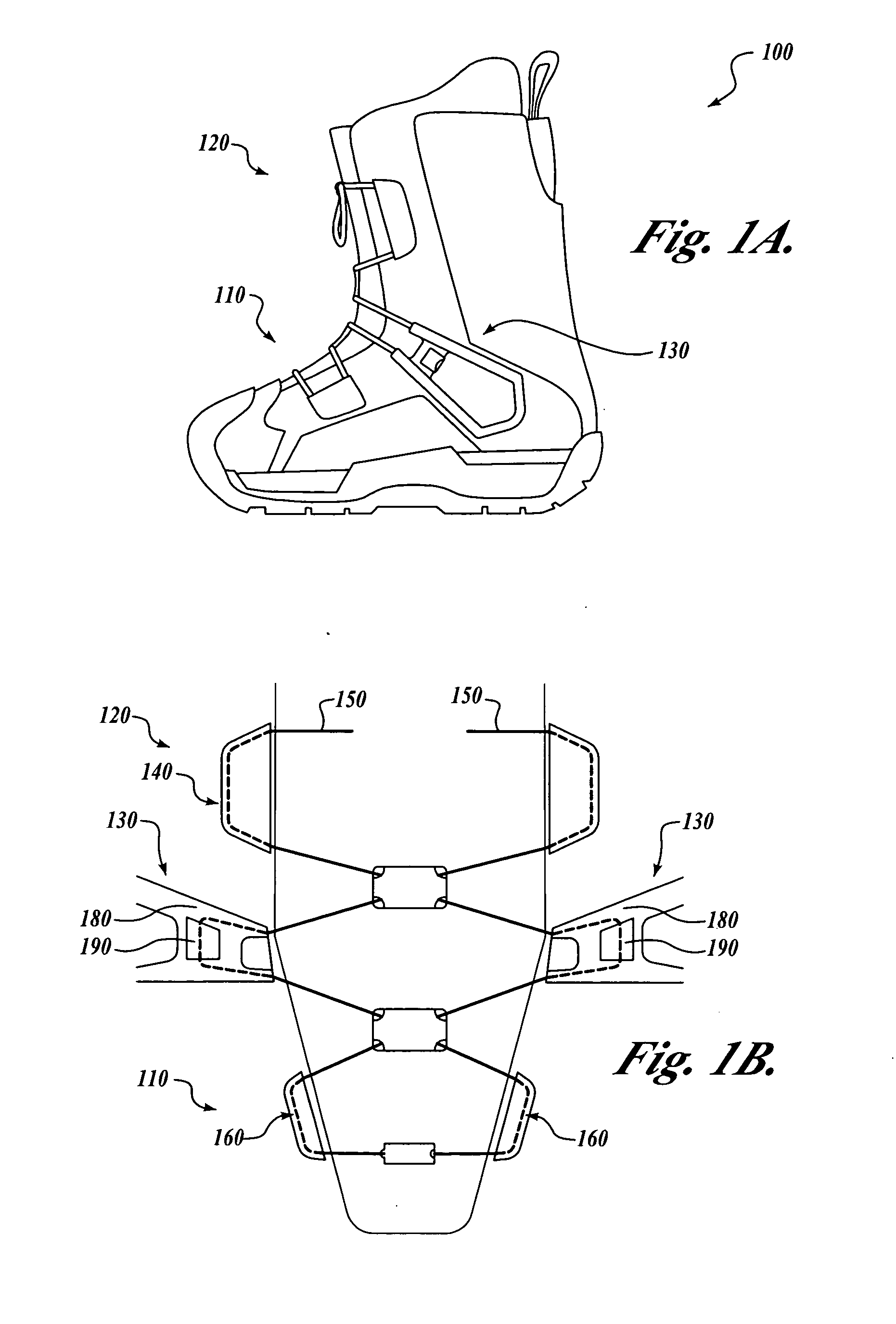 Footwear closure system with zonal locking