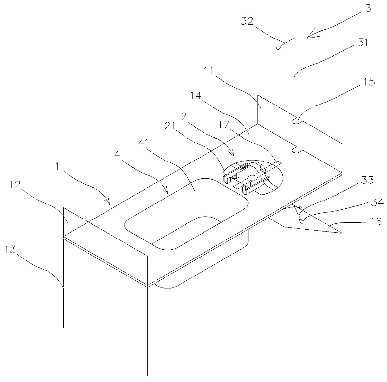 A fixing device for convenient head puncture and infusion of infants