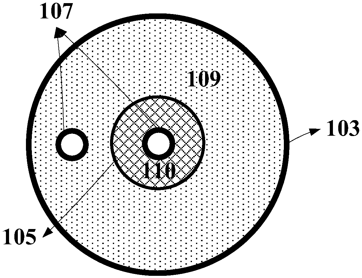 U-shaped tube heat exchange closed type circulating underground thermoelectric generation system and method