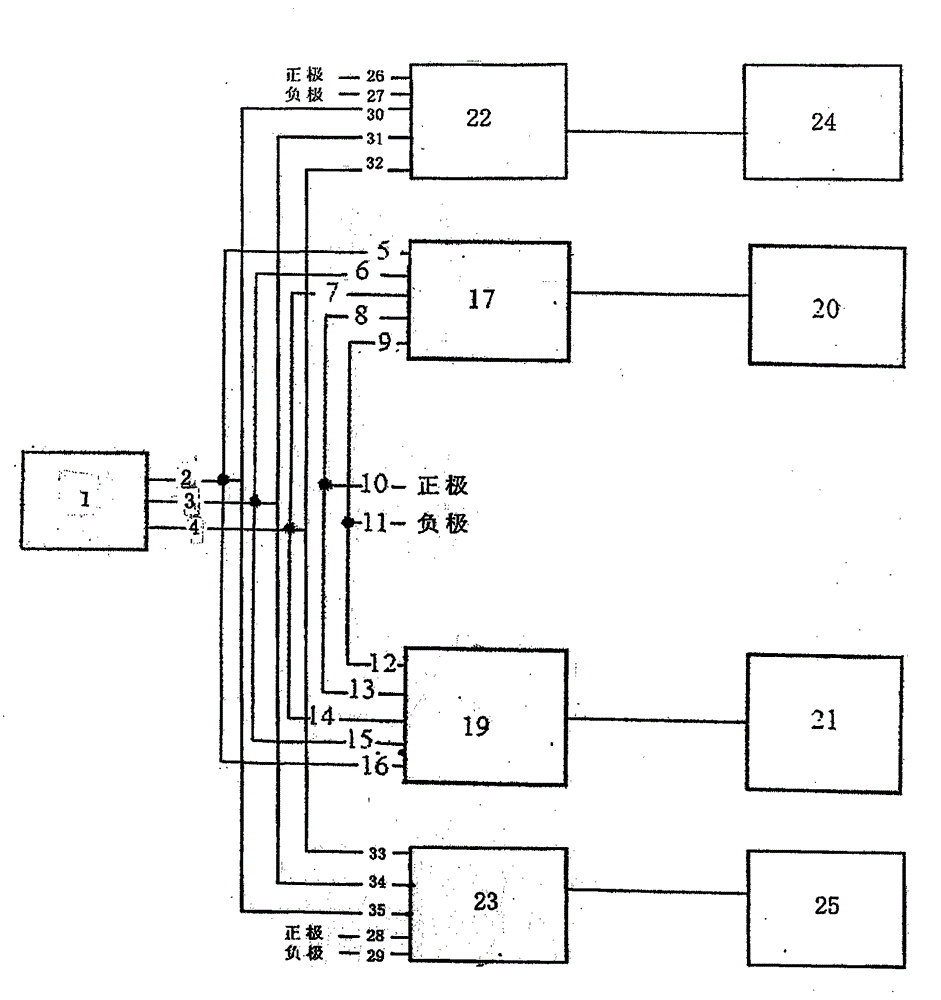 Non-hub motor balance switching drive for electric car