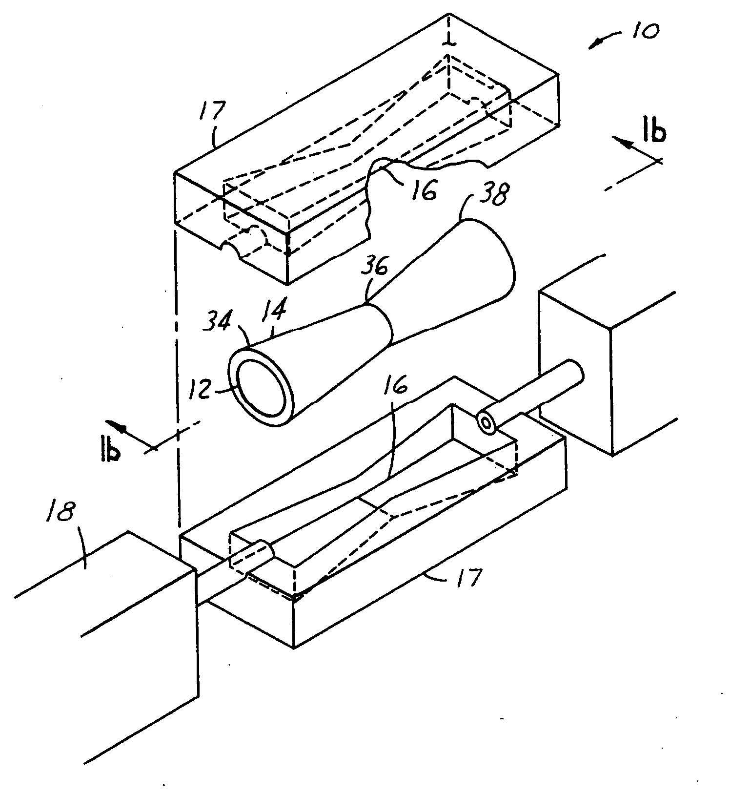 Component specific tube banks for hydroforming body structure components