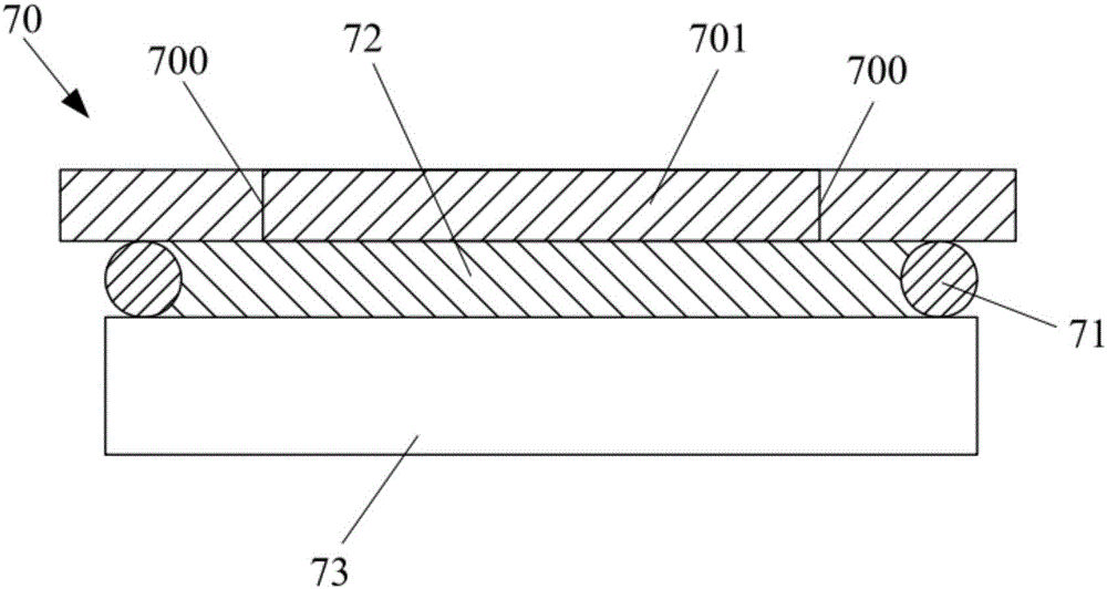 Colored annular touch screen structure and manufacturing method thereof