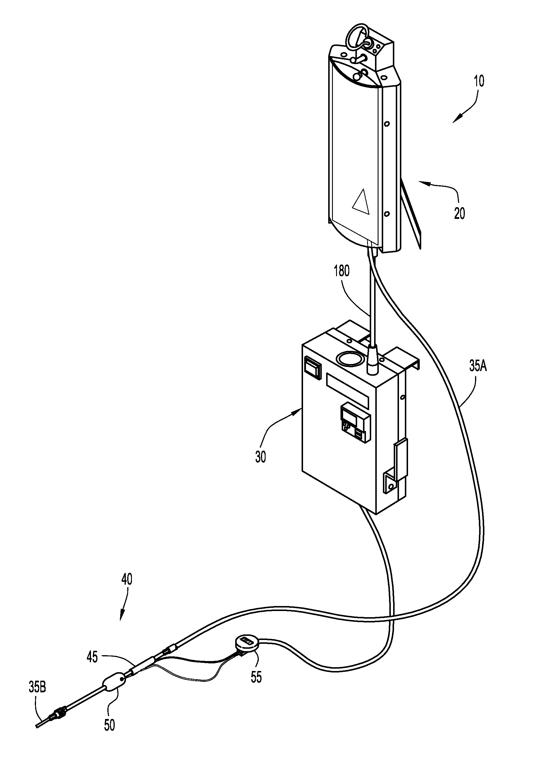 Method and Apparatus for Controlling Temperature of Medical Liquids
