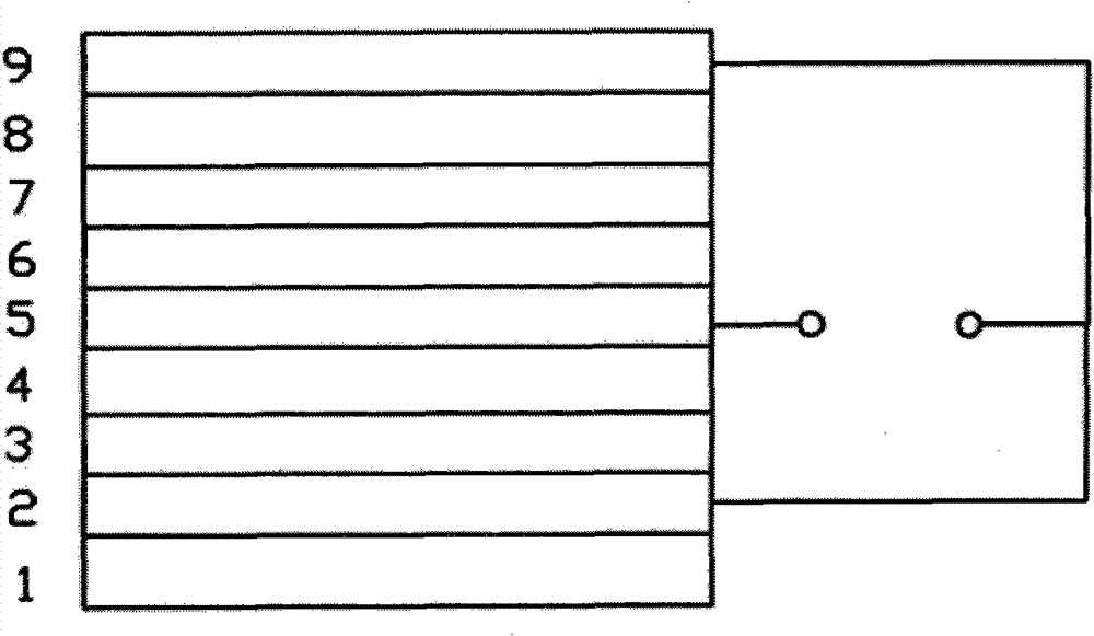 Laminated composite solar battery