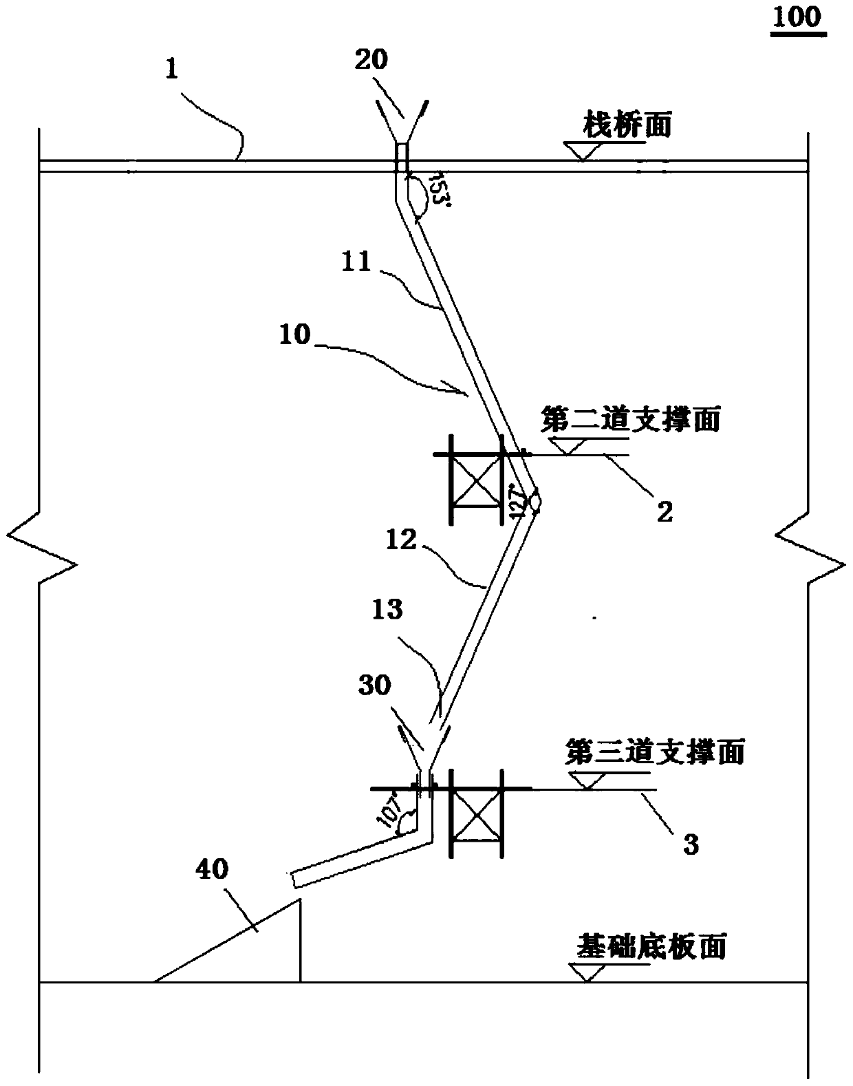 Tool type chute and construction method