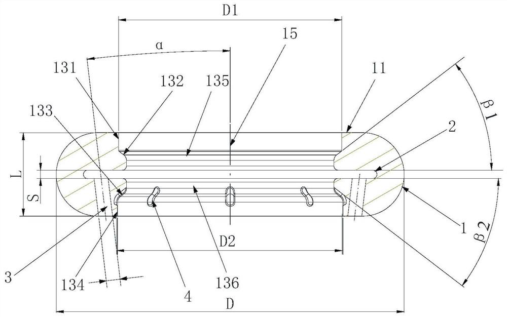 Cooling ring and cutting tool