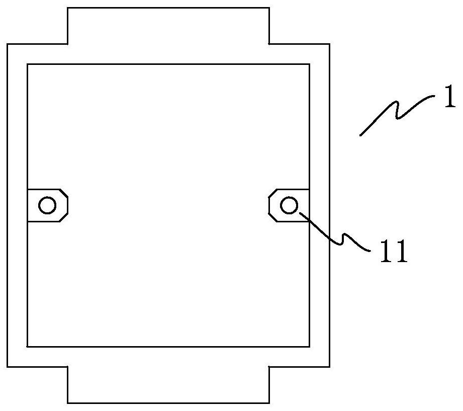 Telescopic cable box for prefabricated hollow concrete member and its application method