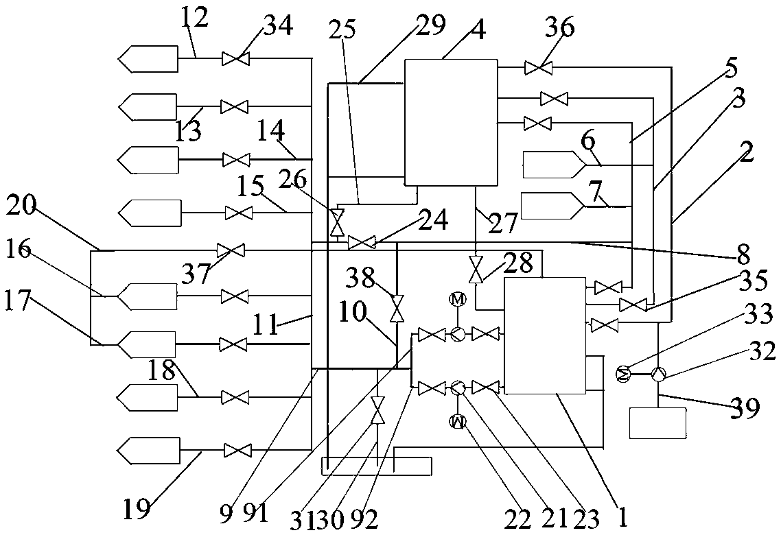 Desulphurization emergency water source system