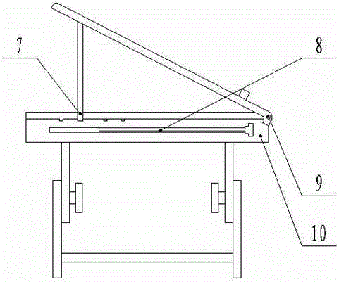 Multifunctional portable folding radiating computer table