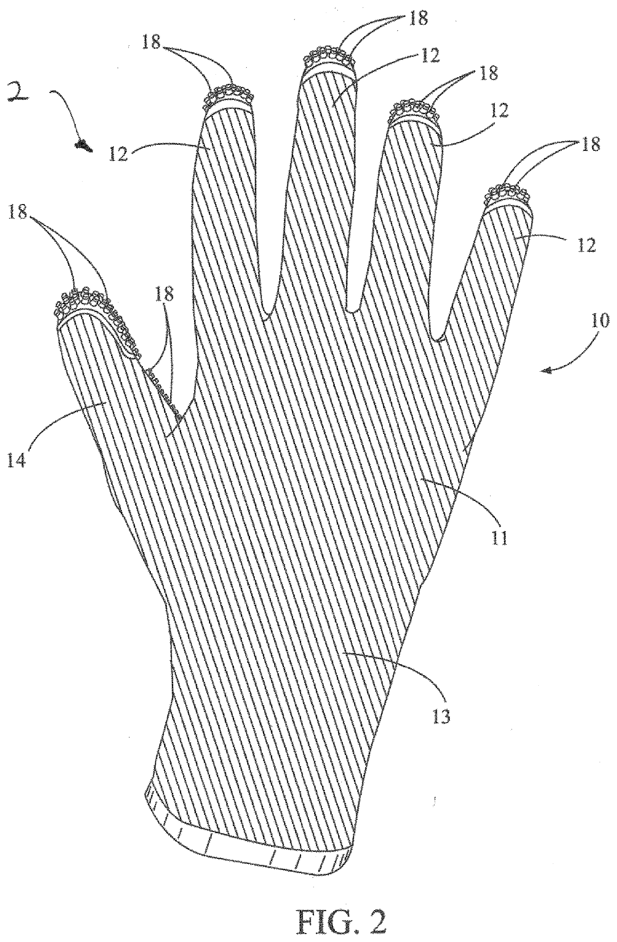 Gardening glove and method of manufacturing the same