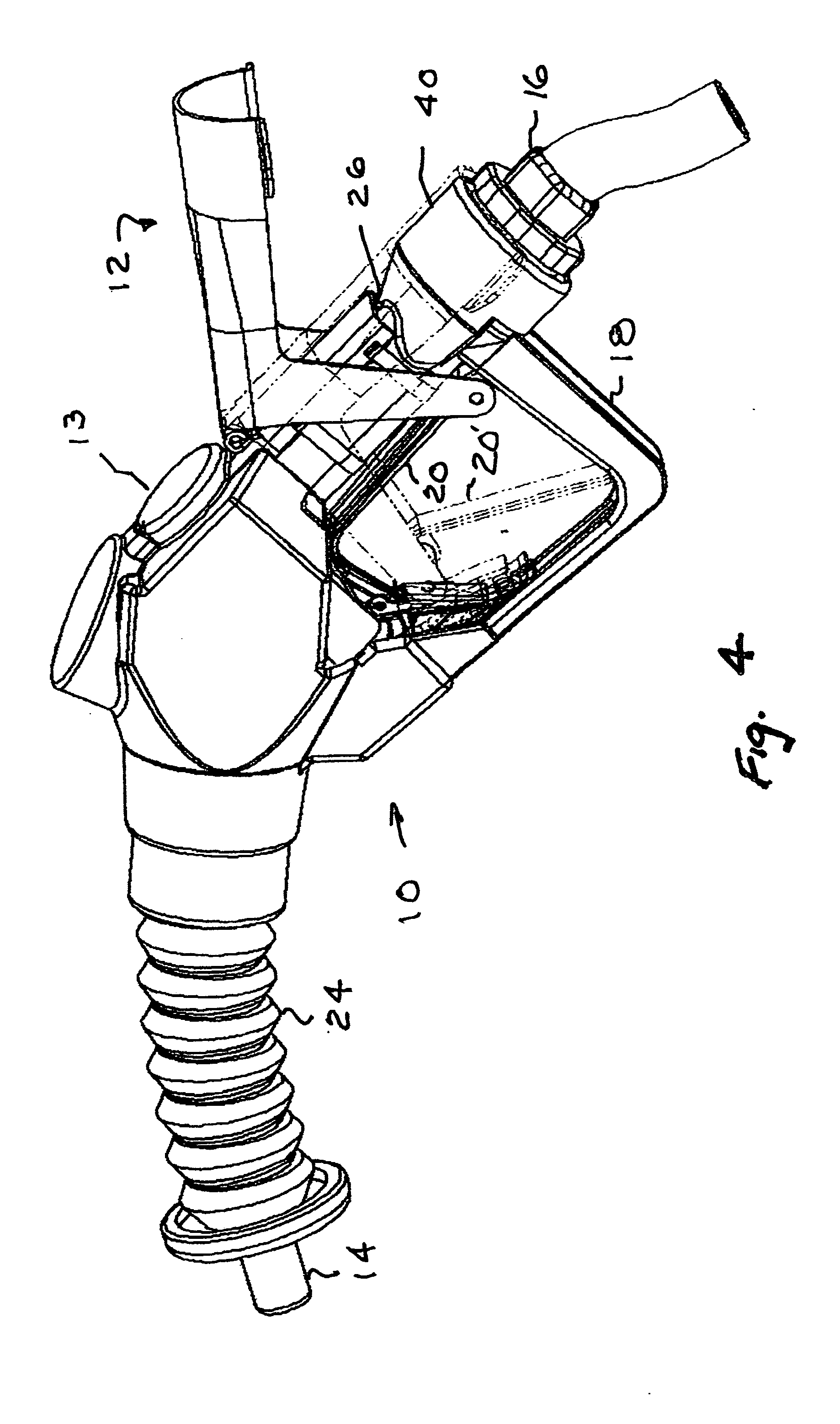 Fluid nozzle and adapter for existing fluid nozzles