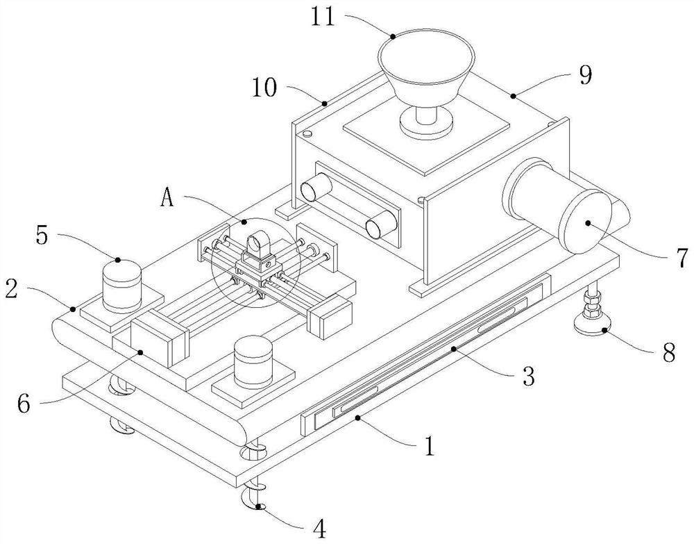 Submarine cable laying device for ocean engineering construction