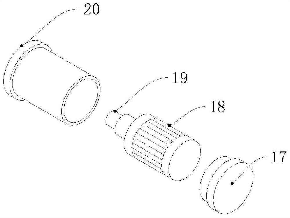 Submarine cable laying device for ocean engineering construction