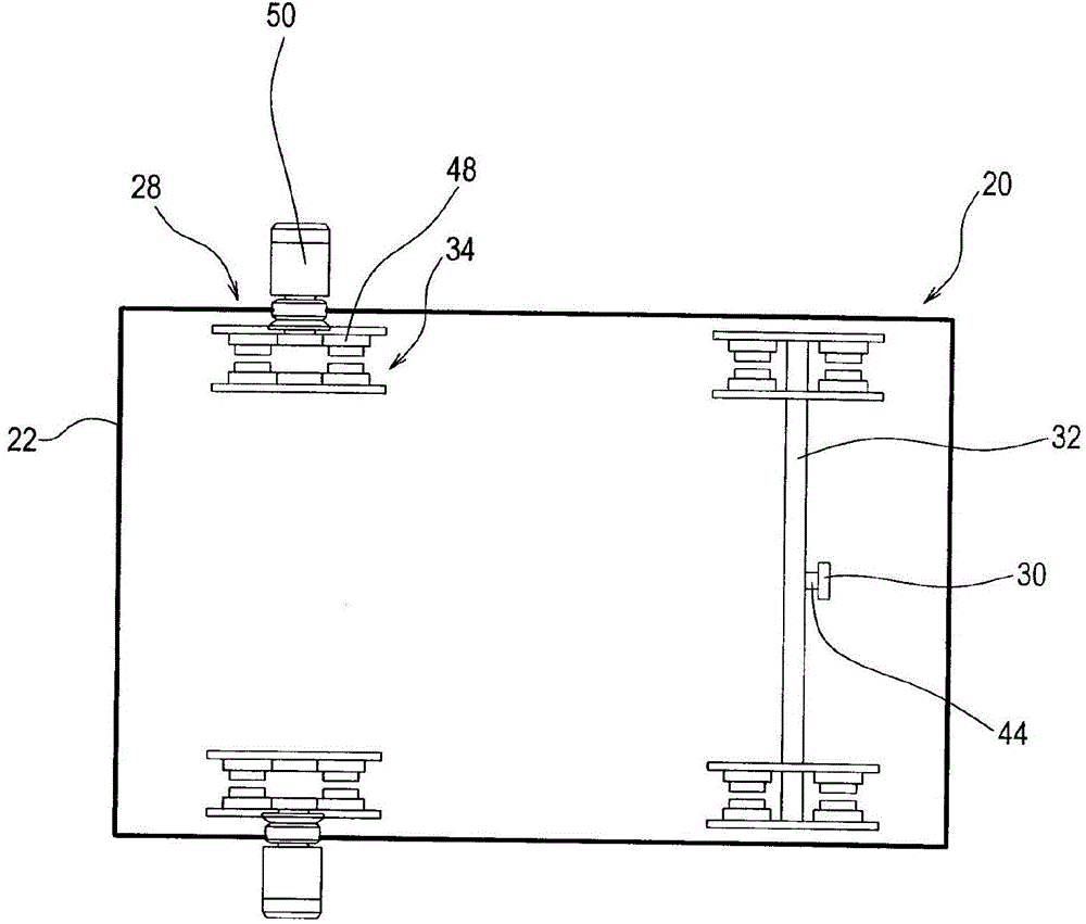 Wheel pressure balance mechanism for crane cab