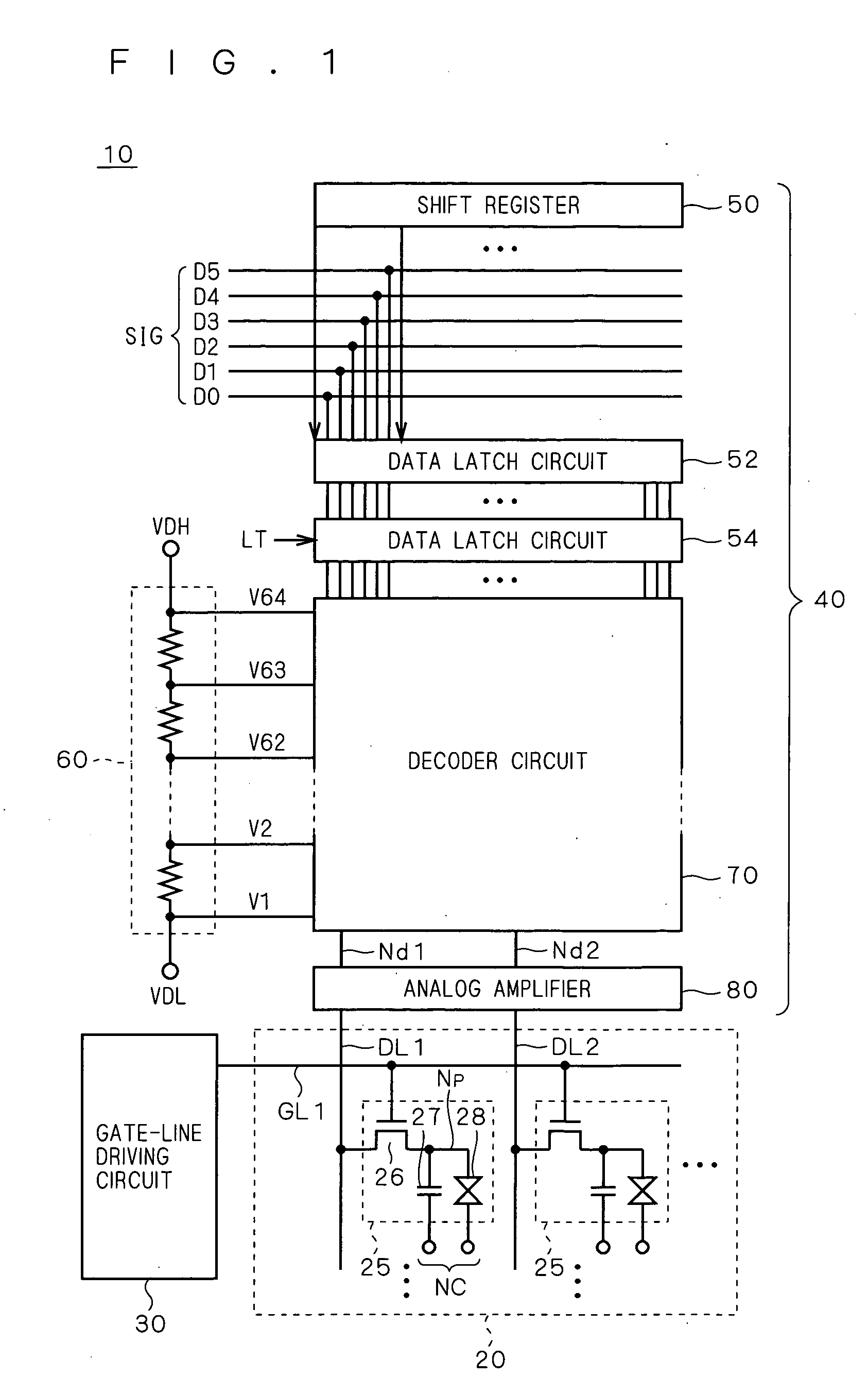 Shift register and image display apparatus containing the same