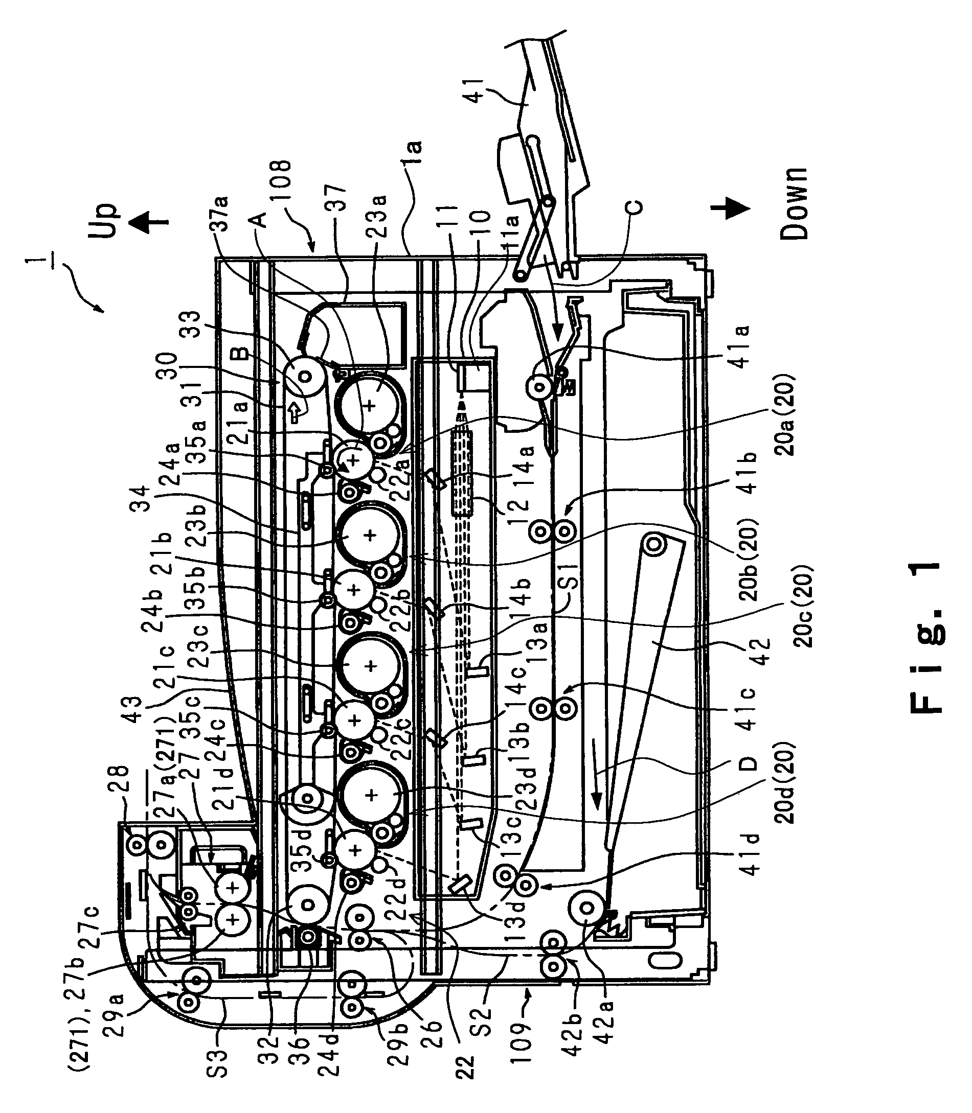 Ozone exhaust system for image forming apparatus