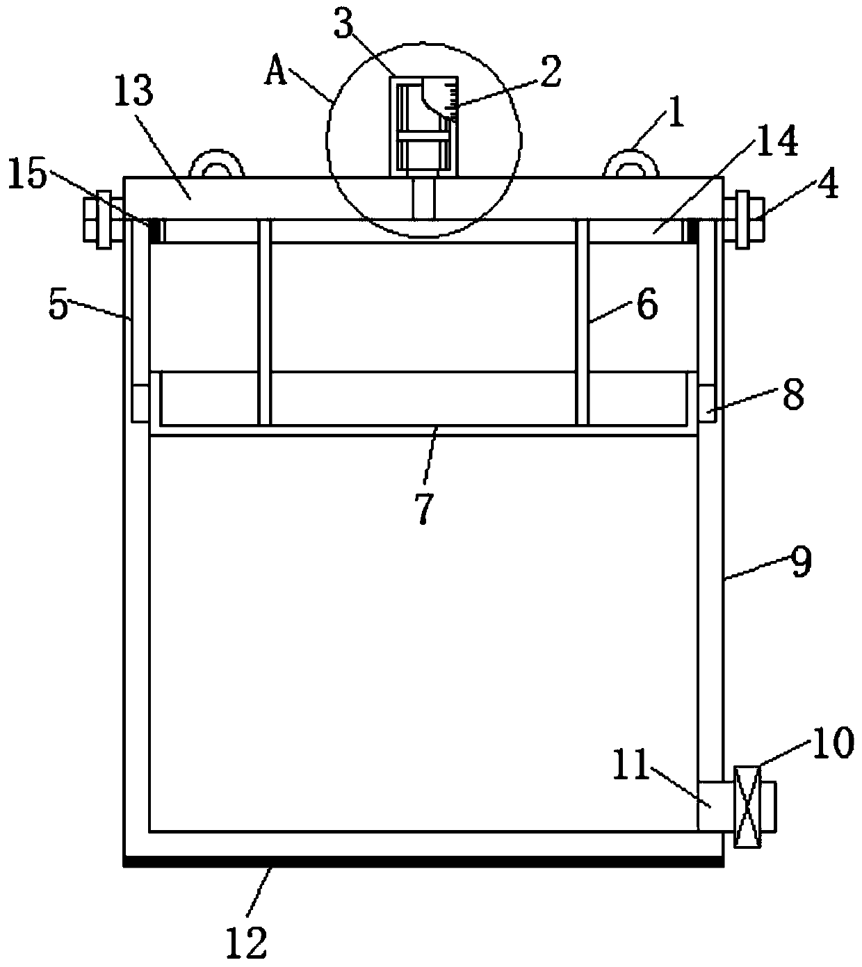 Storage device for wine making with good sealing performance