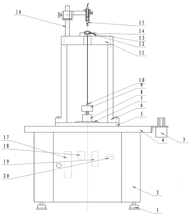 Stiffness curve test method for axial displacement of micro bearing under continuously progressively increased axial force