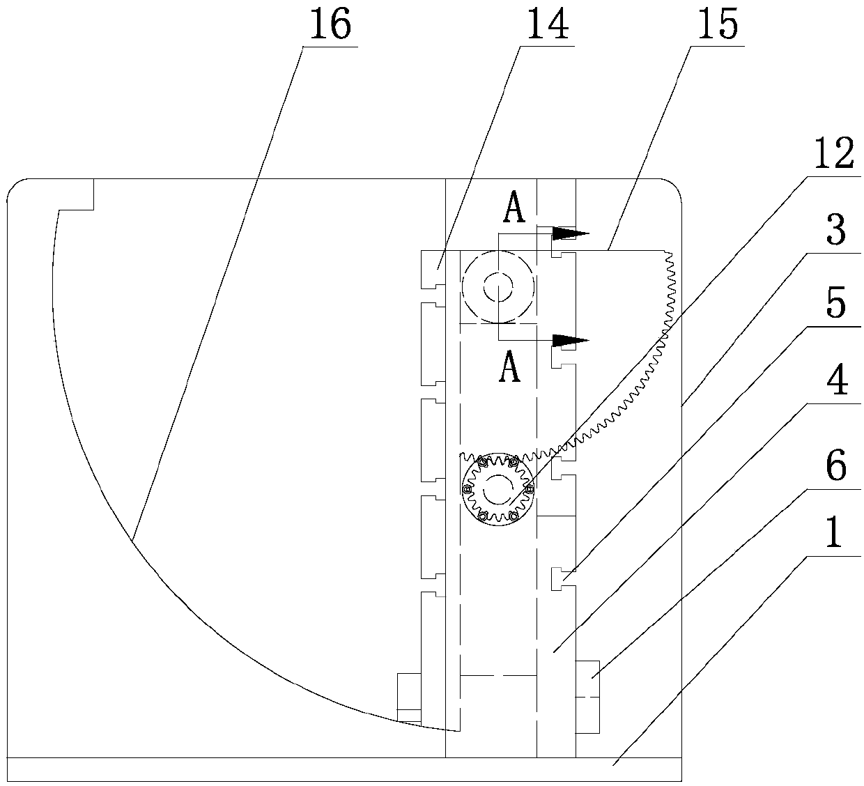 Mechanical bent-plate-type slope adjusting clamp and method